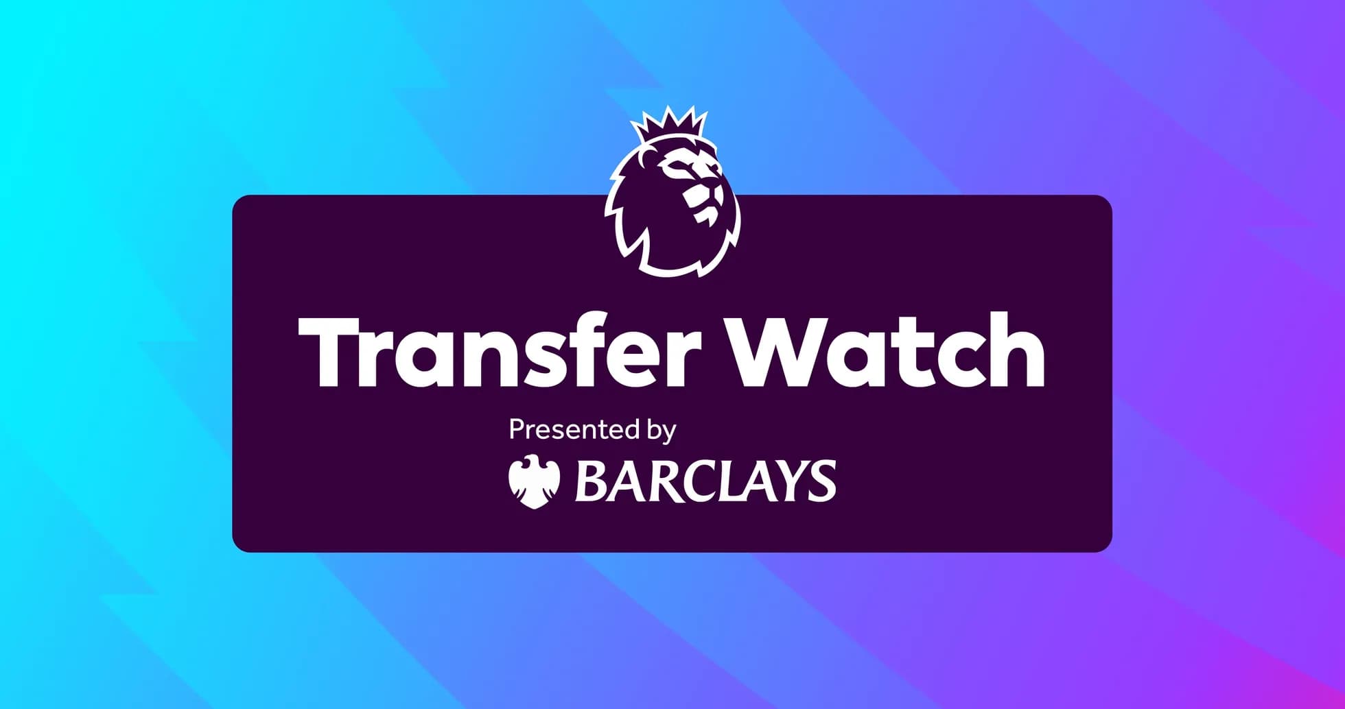 Logotipo de Transfer Watch presentado por Barclays