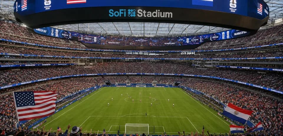 Partido entre Estados Unidos y Paraguay en el Mundial
