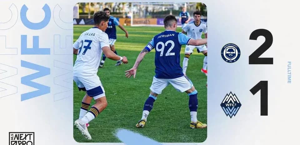 Ventura County contra Vancouver Whitecaps II en partido