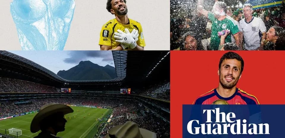 Collage de eventos del fútbol y jugadores destacados