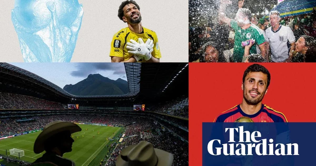 Collage de eventos del fútbol y jugadores destacados