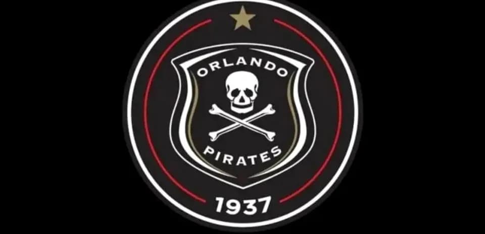 Logo del Orlando Pirates con calavera y huesos cruzados