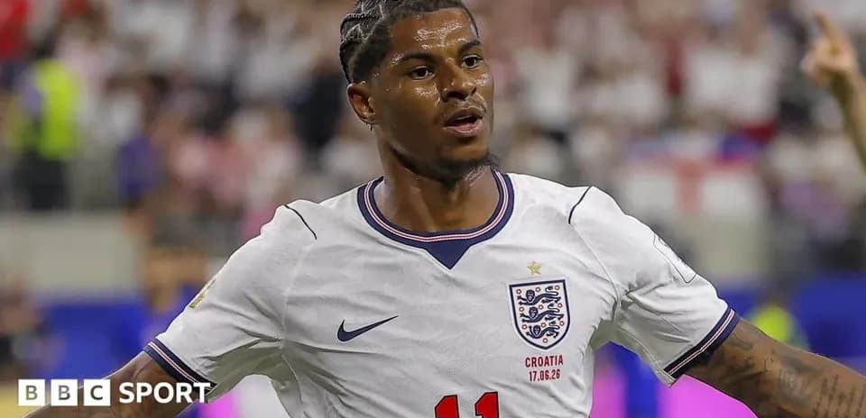 Jugador de Inglaterra celebrando durante un partido