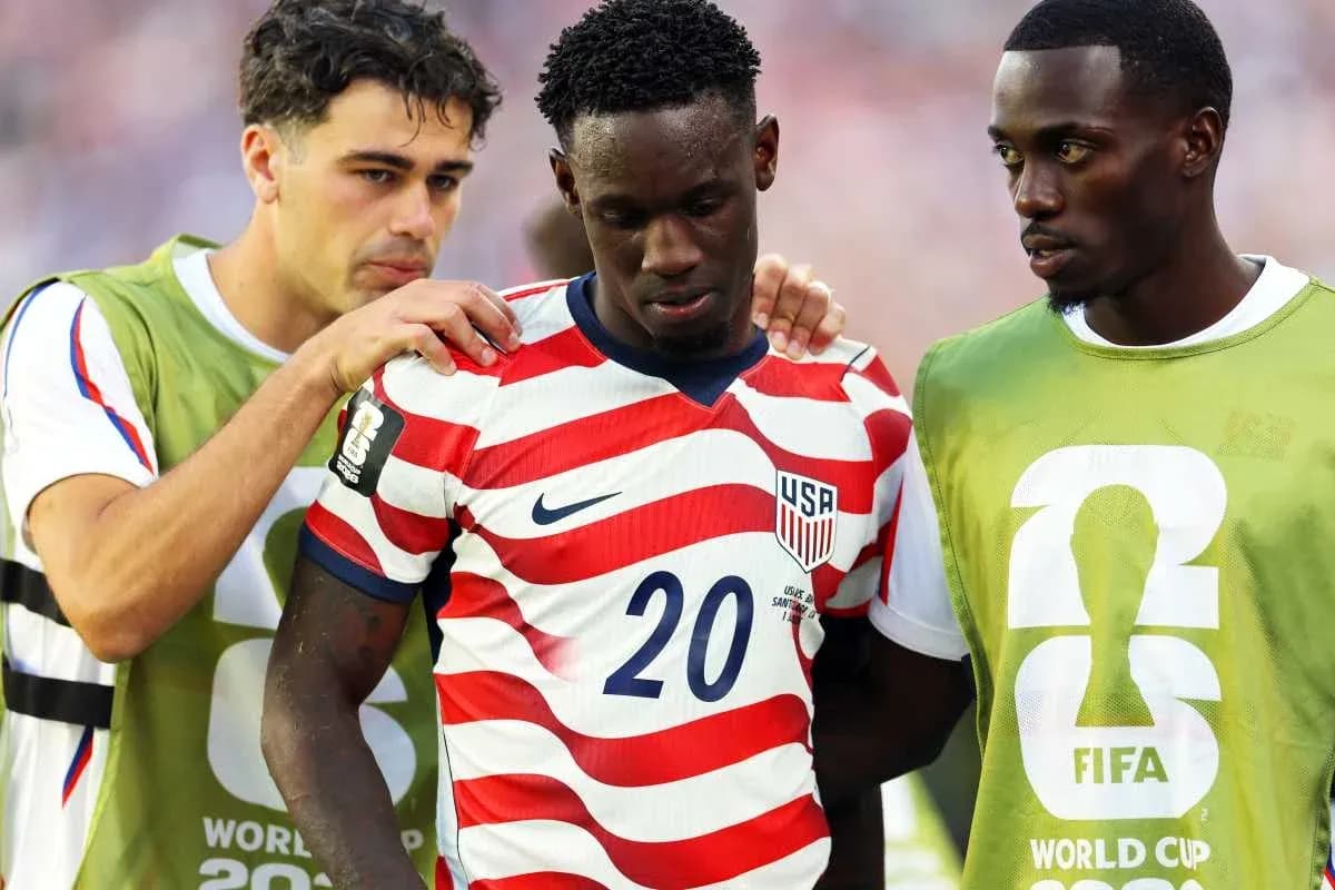 Jugadores de Estados Unidos durante el Mundial 2026