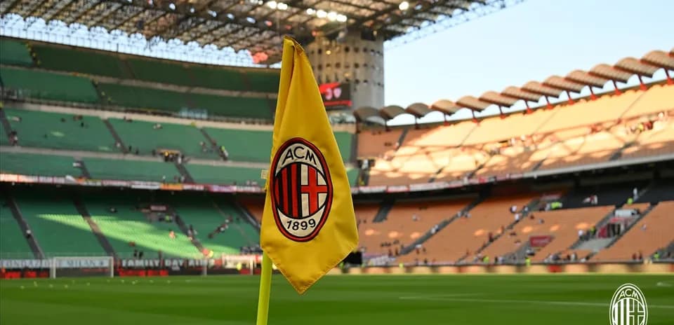 Esquina del campo de AC Milan