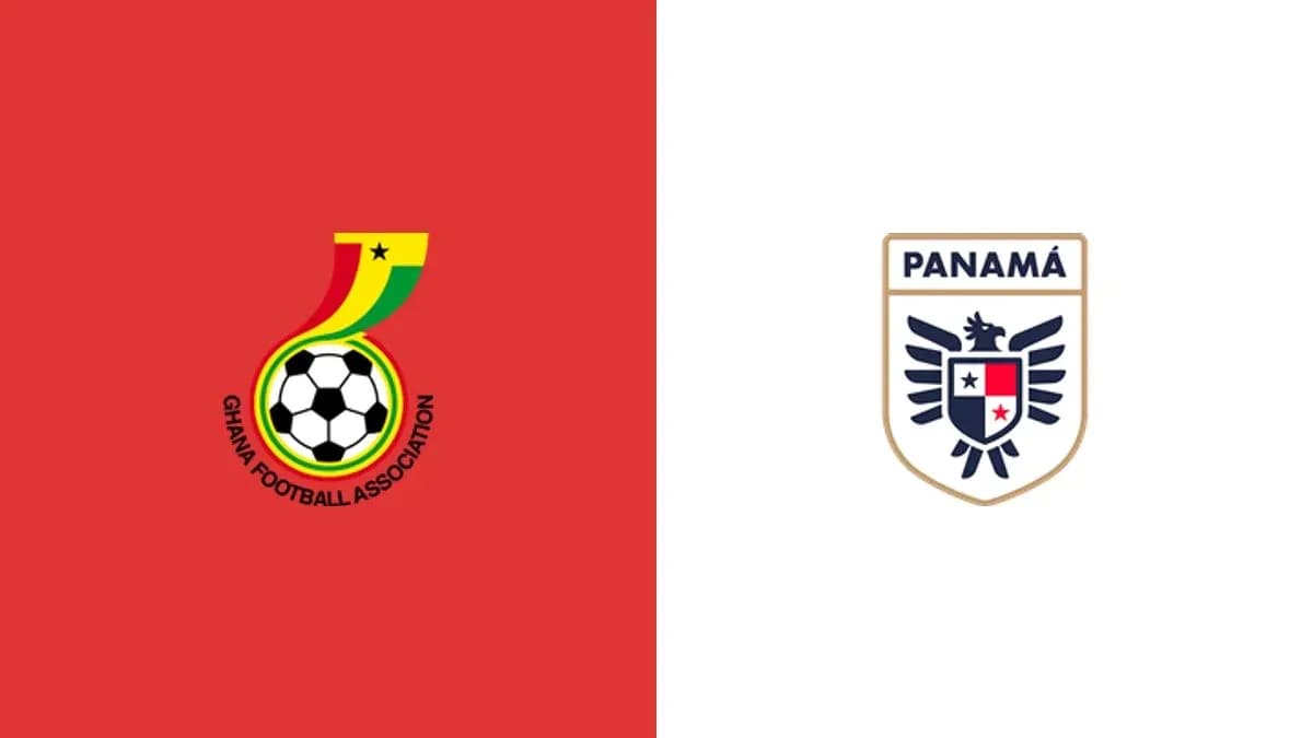 Logos de las asociaciones de fútbol de Ghana y Panamá