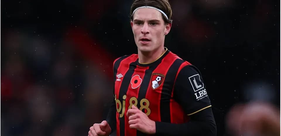 Jugador de AFC Bournemouth en acción durante el partido