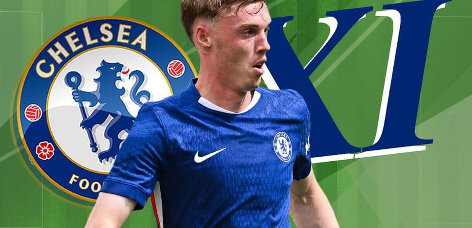 Jugador de Chelsea corriendo en campo de fútbol