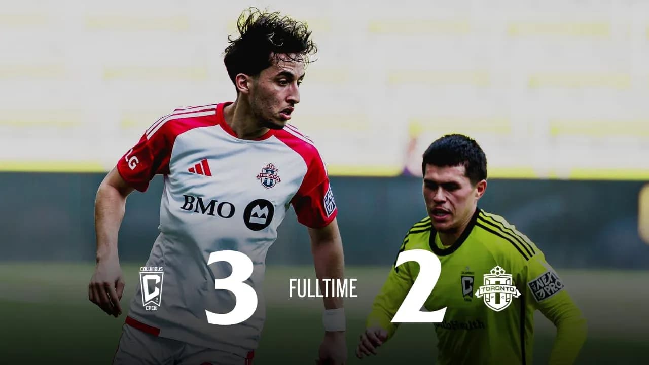 Columbus Crew II gana a Toronto II 3-2