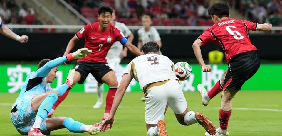 Acción del partido Corea del Sur contra República Checa
