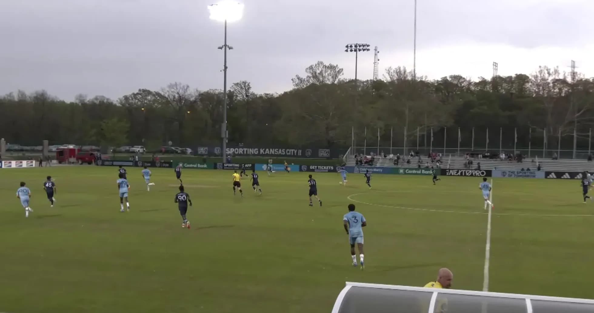 Partido de fútbol entre Sporting KC II y Tacoma Defiance