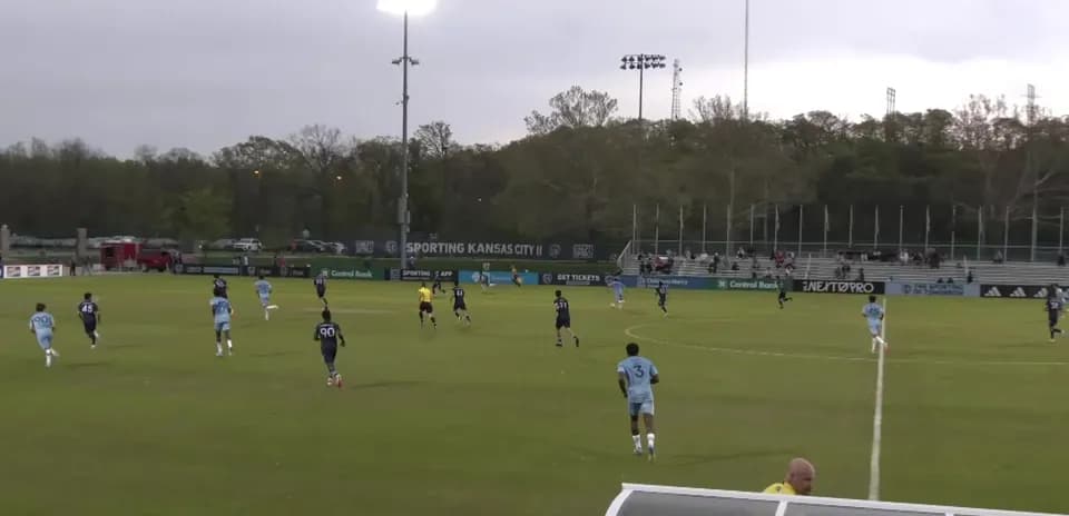 Partido de fútbol entre Sporting KC II y Tacoma Defiance