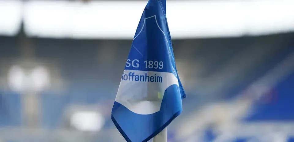 Bandera de la Bundesliga de Hoffenheim en el estadio