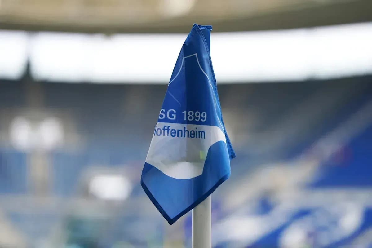 Bandera de la Bundesliga de Hoffenheim en el estadio