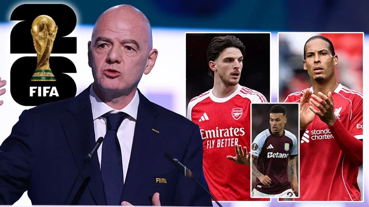 Gianni Infantino hablando sobre la Copa Mundial FIFA