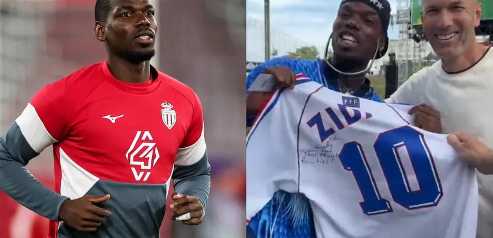 Jugador entrenando y sosteniendo camiseta firmada