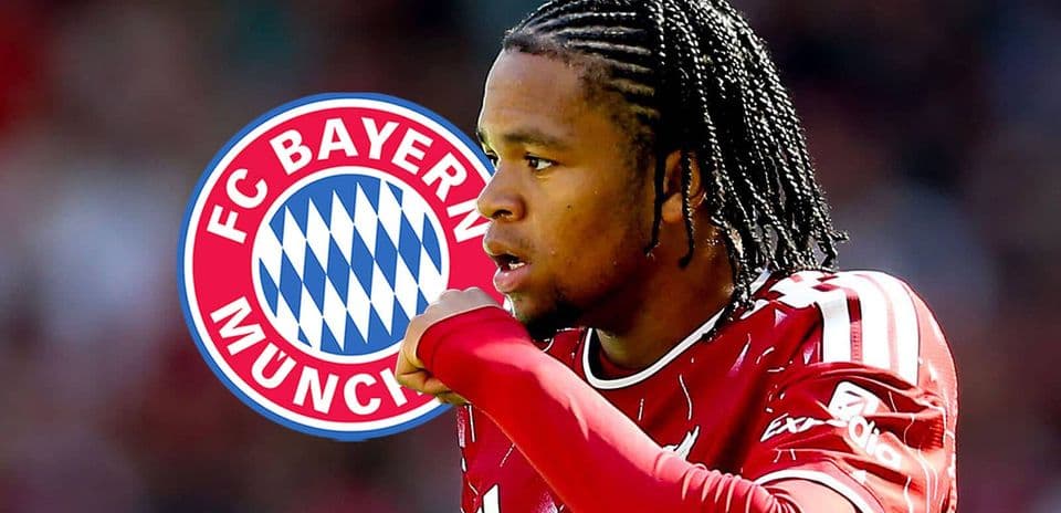 Jugador de Bayern Múnich celebrando en el campo