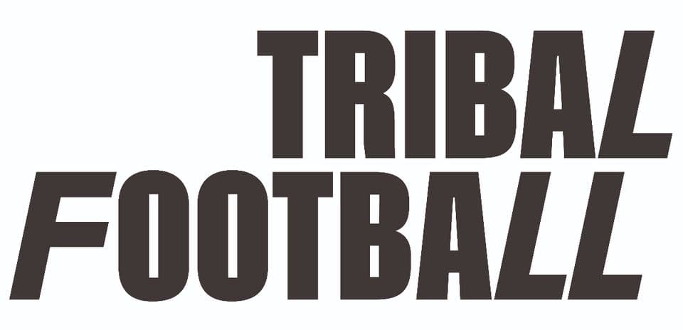 Logo de Tribal Football en letras grandes
