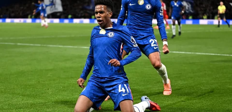 Jugadores de Chelsea celebrando un gol