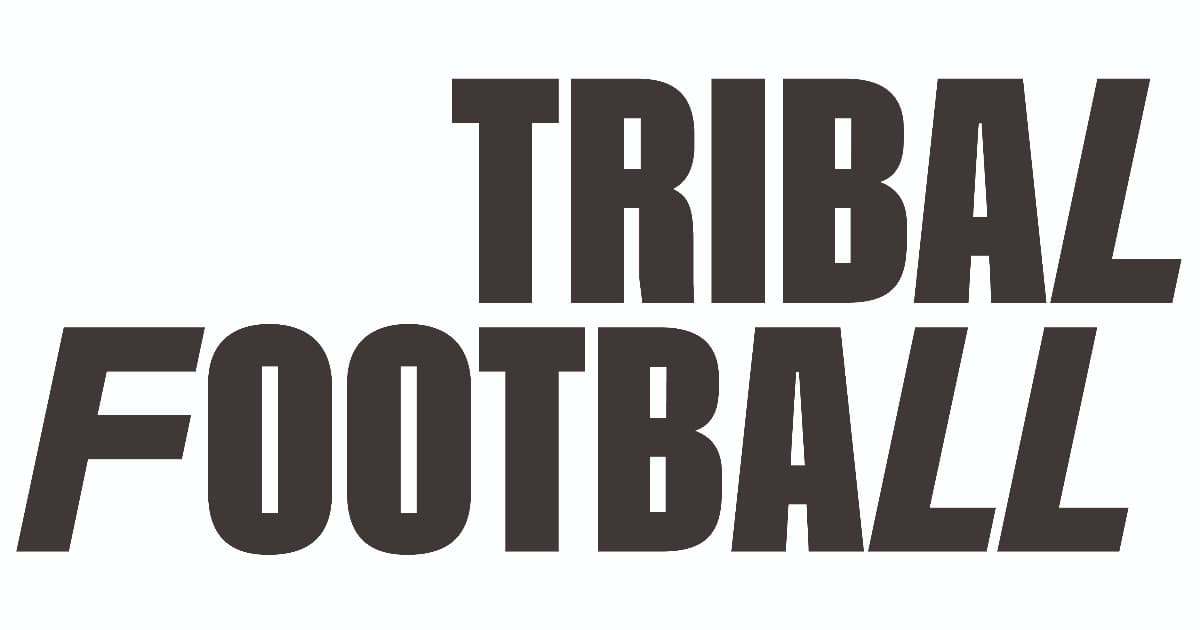 Logo de Tribal Football en letras grandes Logo de Tribal Football en letras grandes